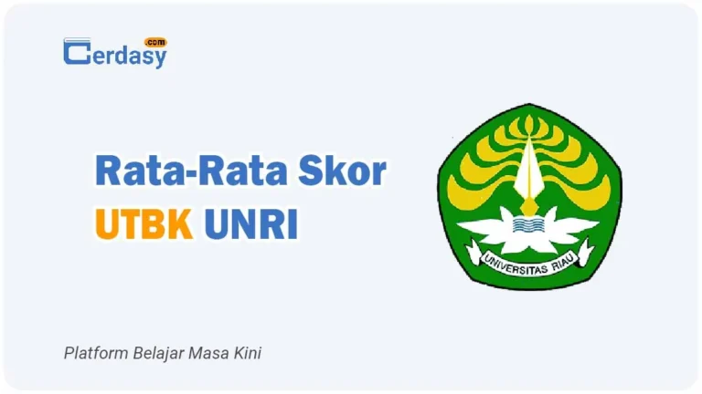 Rata Rata Nilai Skor UTBK UNRI