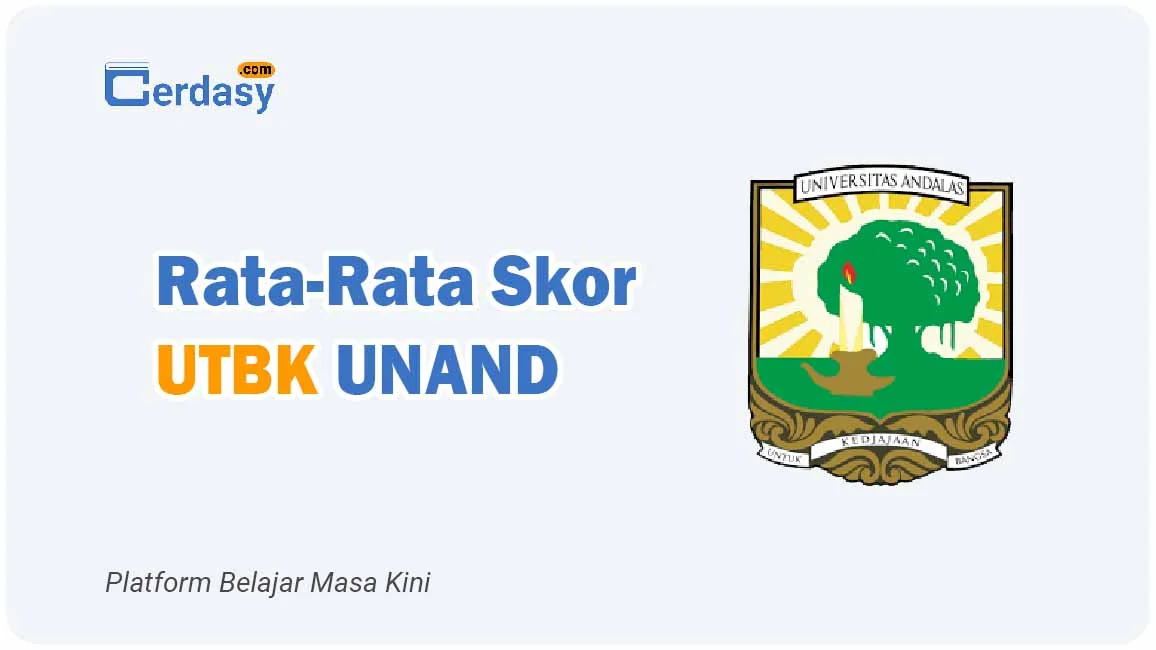 Rata Rata Nilai Skor UTBK Unand