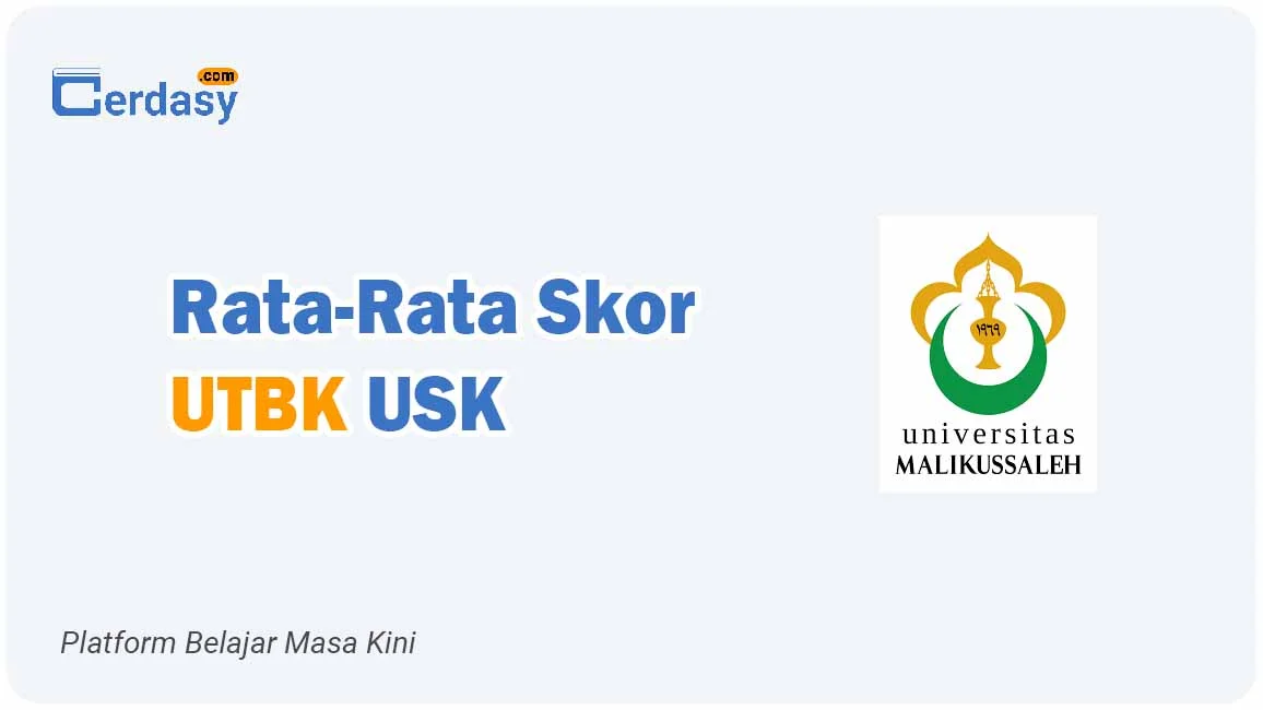 Rata Rata Nilai Skor UTBK Unimal