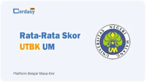 Rata Rata Nilai Skor UTBK UM