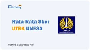 Rata Rata Nilai Skor UTBK UNESA