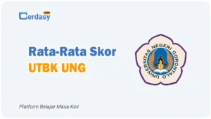 Rata Rata Nilai Skor UTBK UNG