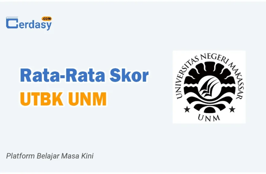 Rata Rata Nilai Skor UTBK UNM
