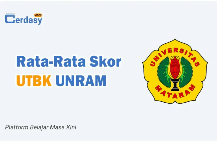 Rata Rata Nilai Skor UTBK UNRAM