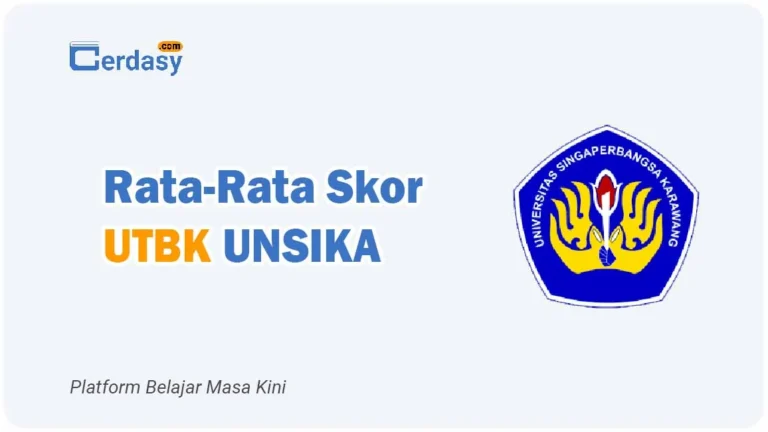 Rata Rata Nilai Skor UTBK UNSIKA