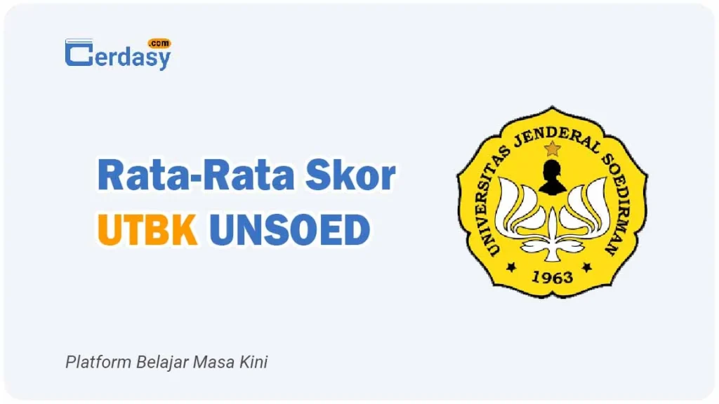 Rata Rata Nilai Skor UTBK UNSOED