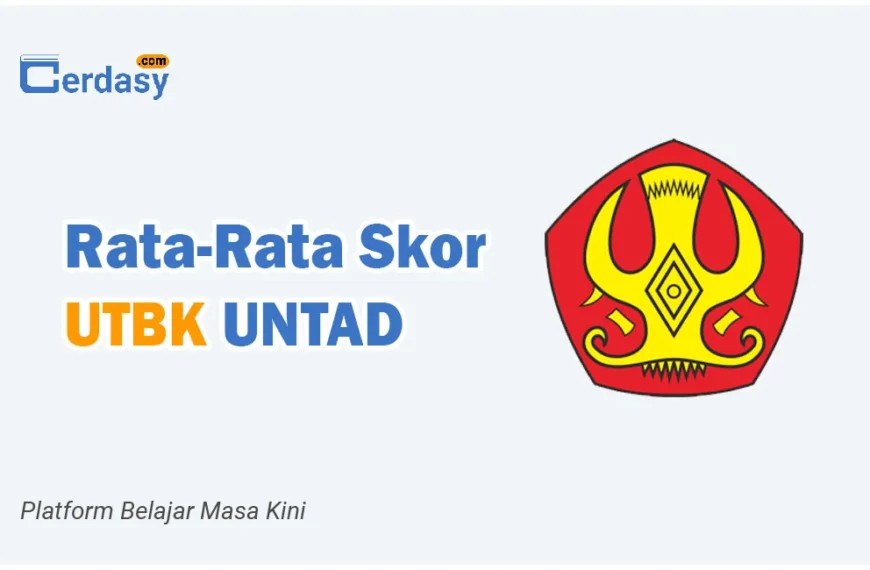 Rata Rata Nilai Skor UTBK UNTAD