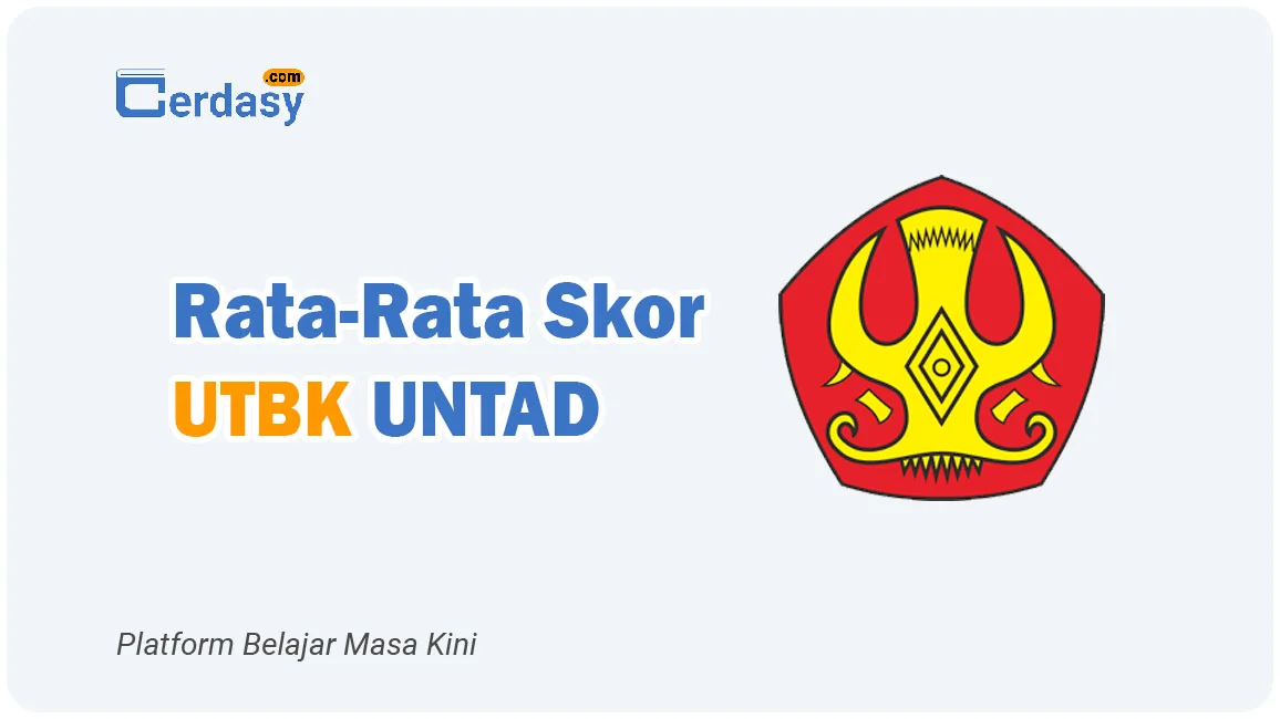 Rata Rata Nilai Skor UTBK UNTAD