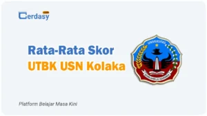 Rata Rata Nilai Skor UTBK USN Kolaka