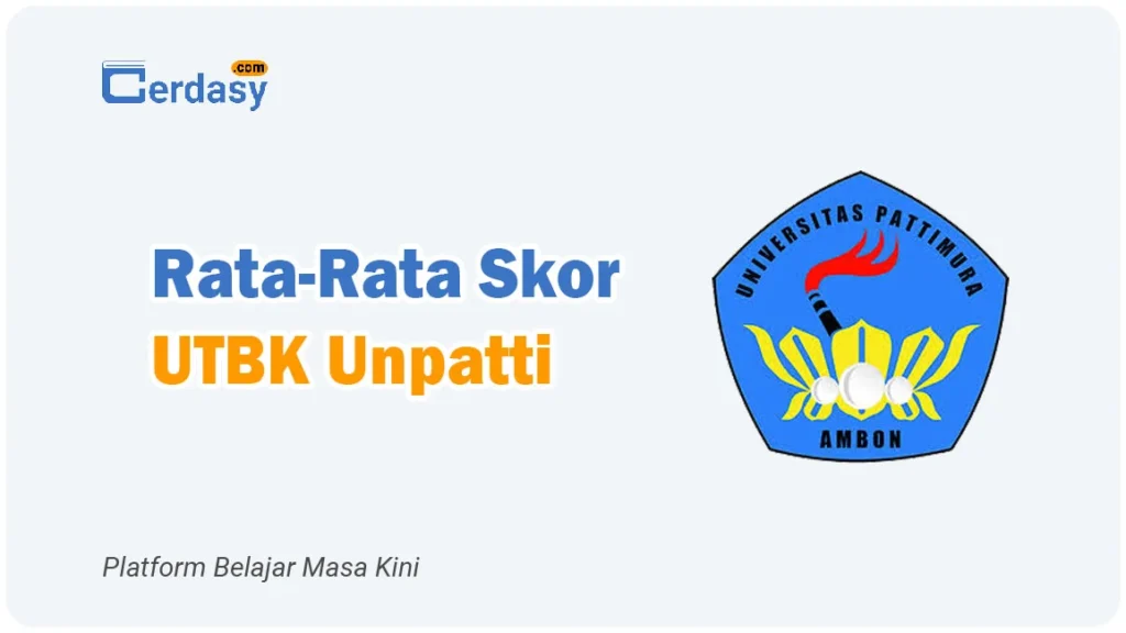 Rata Rata Nilai Skor UTBK Unpatti