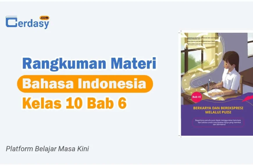 Rangkuman Materi Bahasa Indonesia Kelas 10 Bab 6