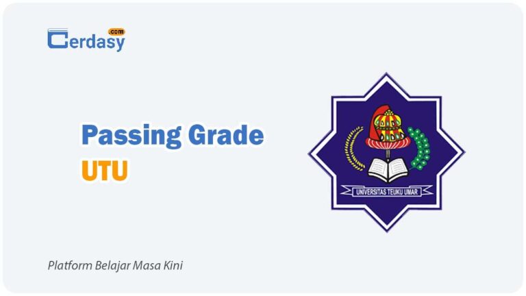 Passing Grade UTU