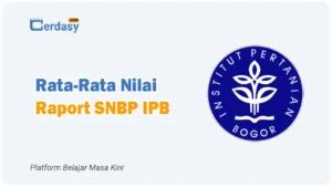 Rata Rata Nilai Raport SNBP IPB