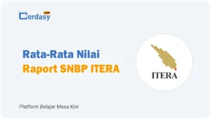 Rata Rata Nilai Raport SNBP ITERA
