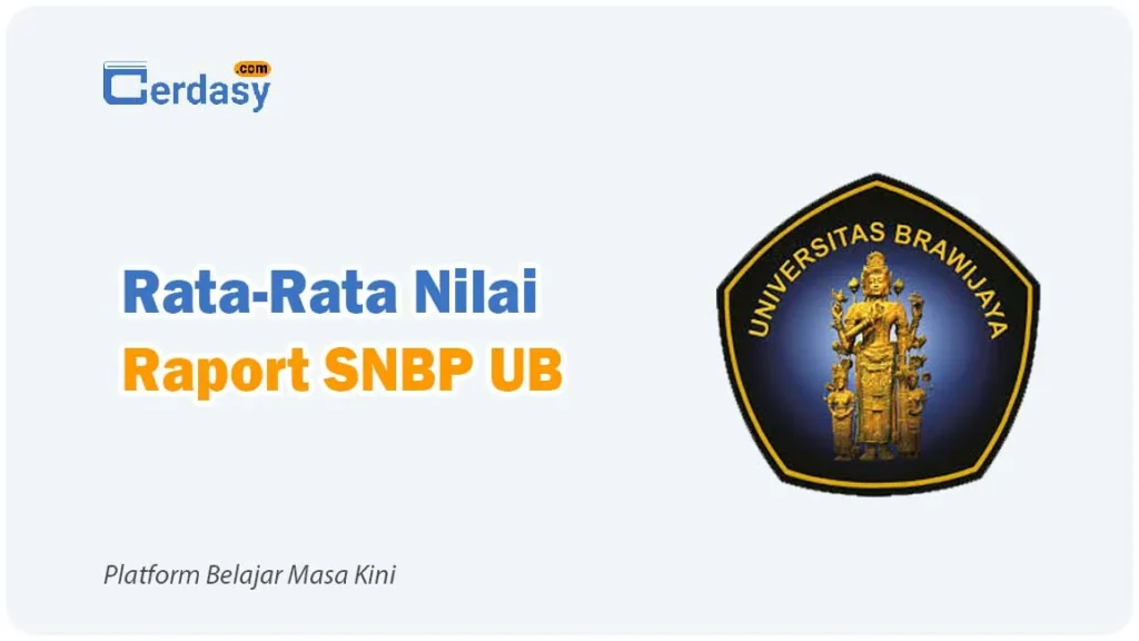 Rata Rata Nilai Raport SNBP UB