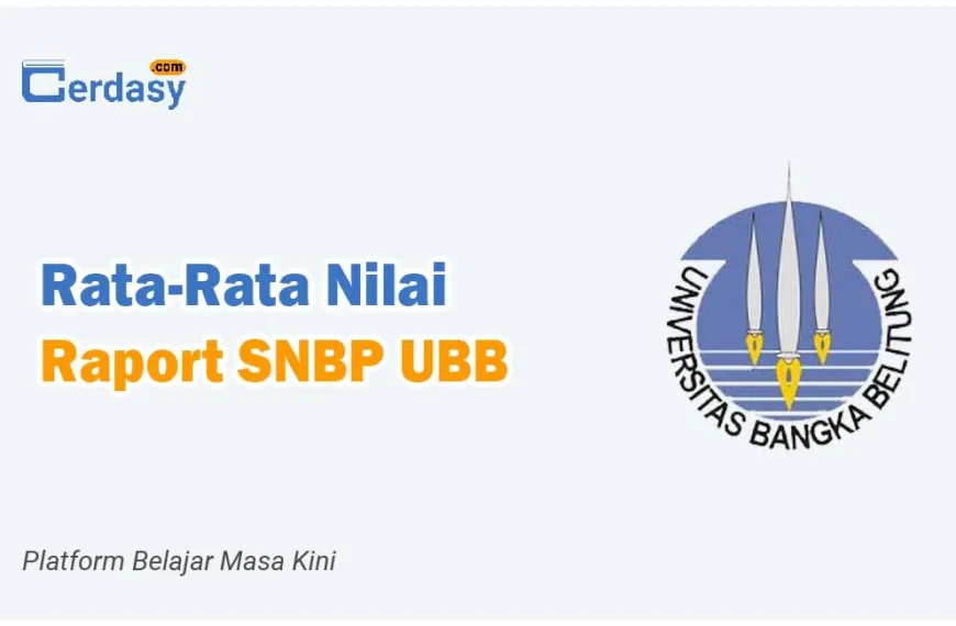 Rata Rata Nilai Raport SNBP UBB