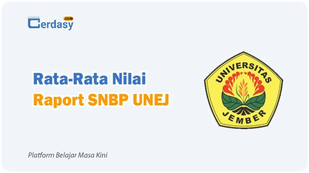 Rata Rata Nilai Raport SNBP UNEJ
