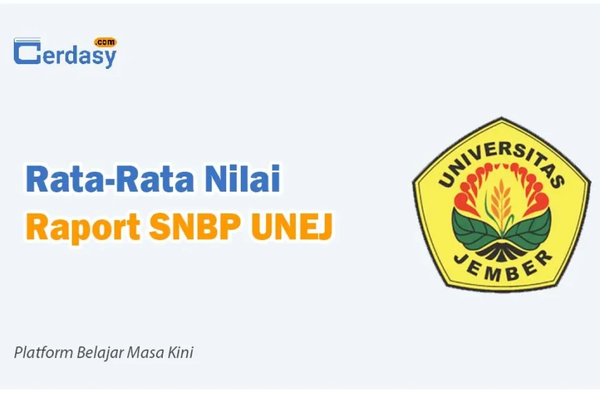 Rata Rata Nilai Raport SNBP UNEJ