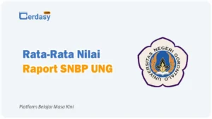 Rata Rata Nilai Raport SNBP UNG