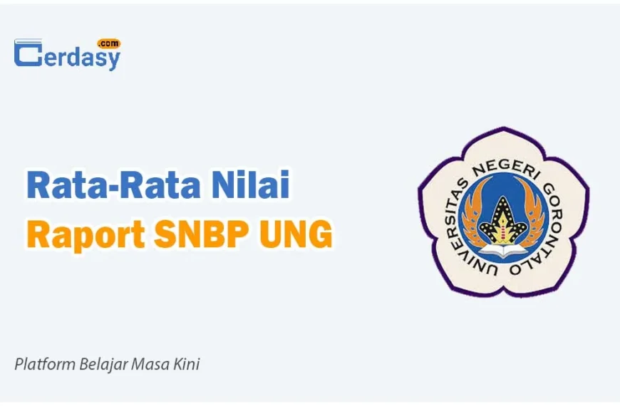 Rata Rata Nilai Raport SNBP UNG