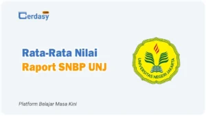 Rata Rata Nilai Raport SNBP UNJ Jakarta