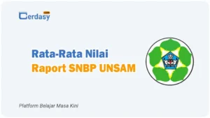 Rata Rata Nilai Raport SNBP UNSAM
