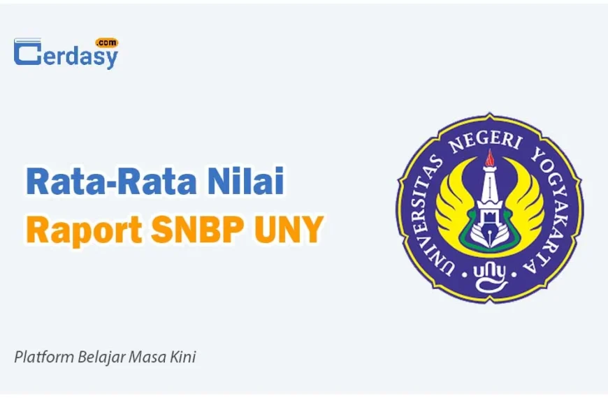 Rata Rata Nilai Raport SNBP UNY
