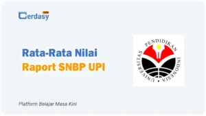 Rata Rata Nilai Raport SNBP UPI