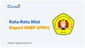 Rata Rata Nilai Raport SNBP UPNVJ