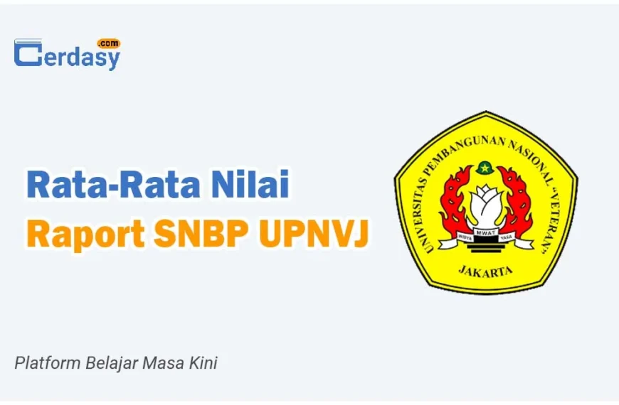 Rata Rata Nilai Raport SNBP UPNVJ