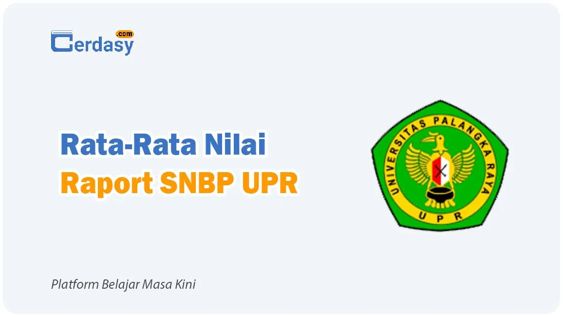 Rata Rata Nilai Raport SNBP UPR