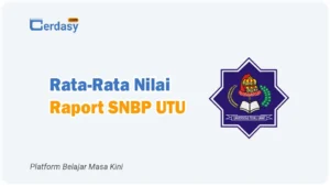 Rata Rata Nilai Raport SNBP UTU