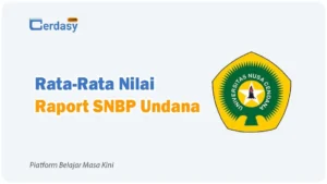 Rata Rata Nilai Raport SNBP Undana