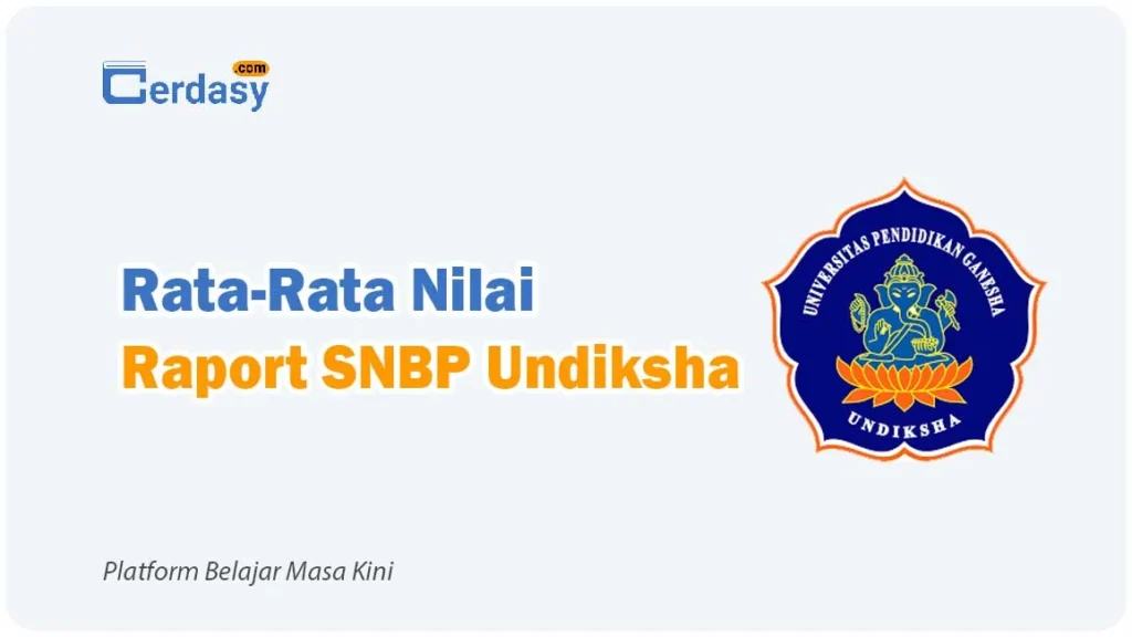 Rata Rata Nilai Raport SNBP Undiksha