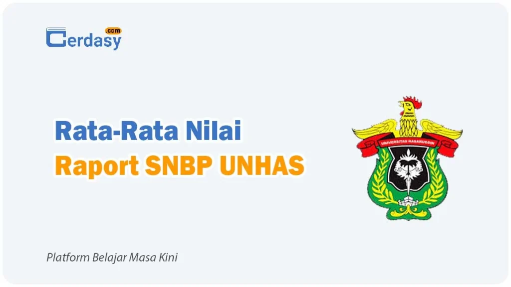 Rata Rata Nilai Raport SNBP Unhas