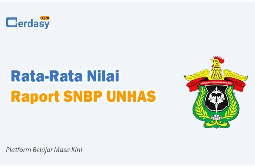 Rata Rata Nilai Raport SNBP Unhas