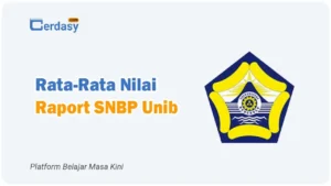 Rata Rata Nilai Raport SNBP Unib