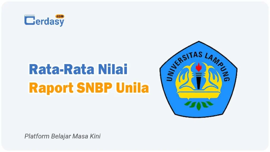 Rata Rata Nilai Raport SNBP Unila