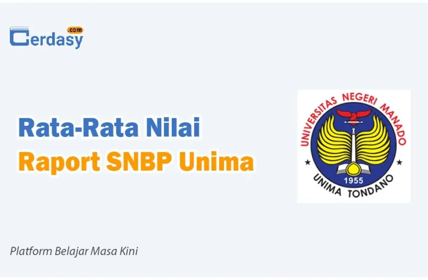 Rata Rata Nilai Raport SNBP Unima