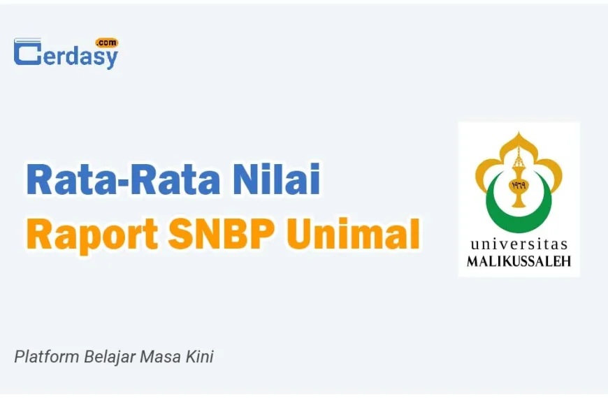 Rata Rata Nilai Raport SNBP Unimal