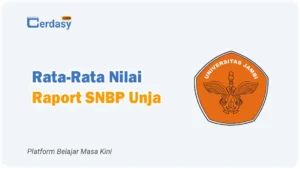 Rata Rata Nilai Raport SNBP Unja
