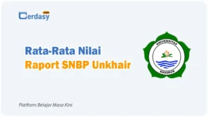 Rata Rata Nilai Raport SNBP Unkhair