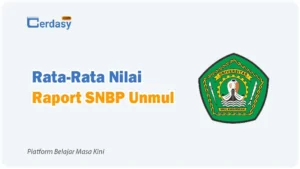 Rata Rata Nilai Raport SNBP Unmul