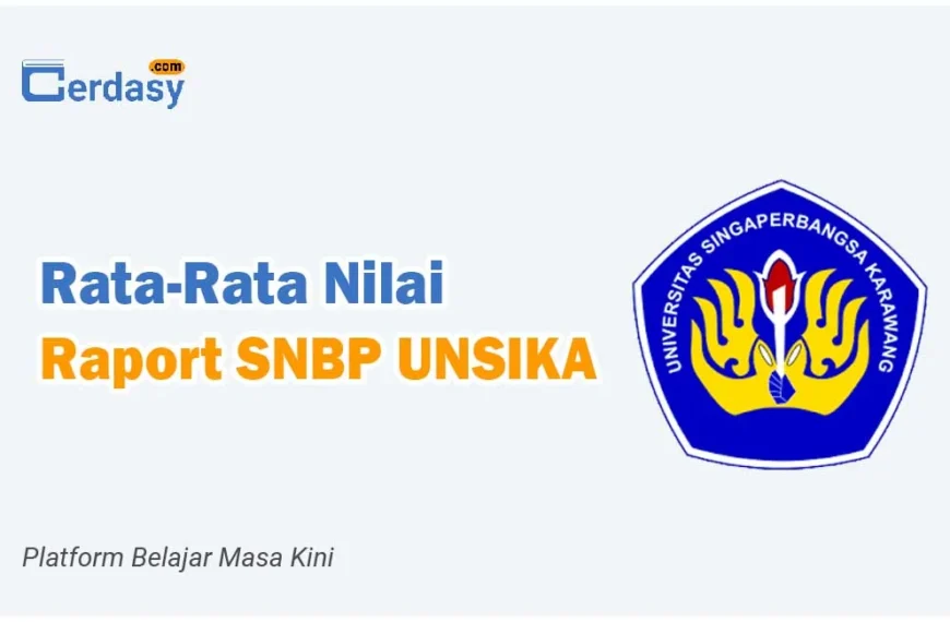 Rata Rata Nilai Raport SNBP Unsika