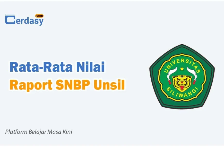Rata Rata Nilai Raport SNBP Unsil