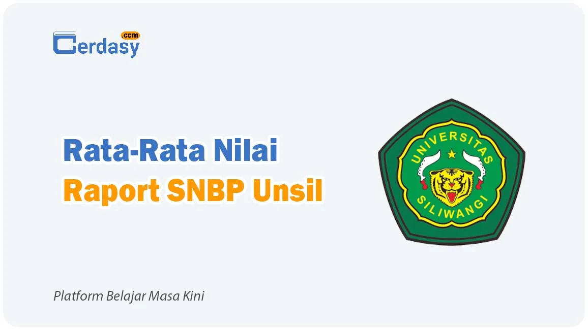 Rata Rata Nilai Raport SNBP Unsil