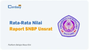 Rata Rata Nilai Raport SNBP Unsrat