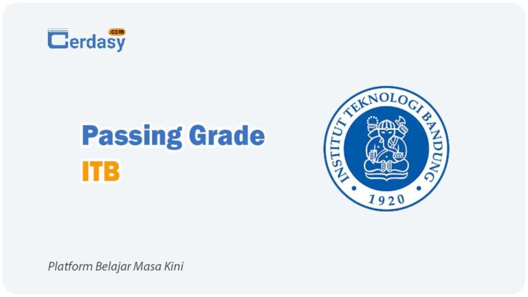 Passing Grade ITB