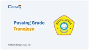 Passing Grade Trunojoyo