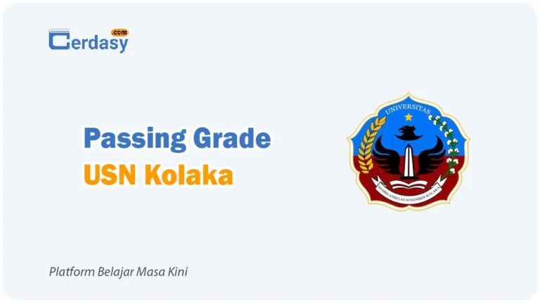 Passing Grade USN Kolaka